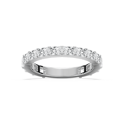 Eliza 1 ⅞ ctw Radiant Lab Grown Diamond East West Three Quarter Eternity Band
