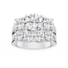 Ellise Lab Grown Diamond Three Stone Wedding Set