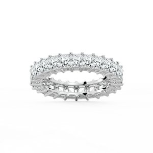 Hadassah Radiant Lab Grown Diamond Shared Prong Eternity Band