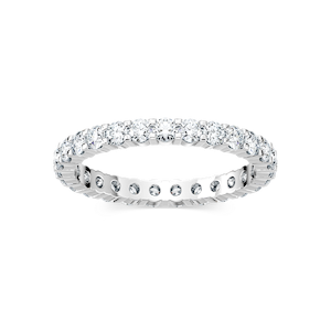 Kailaney Round Lab Grown Diamond Shared Prong Eternity Band