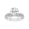 Evelyn Lab Grown Diamond Classic Prong Stackable Wedding Set