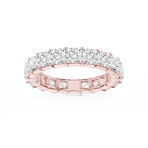 Harlow Princess Lab Grown Diamond Shared Prong Eternity Band