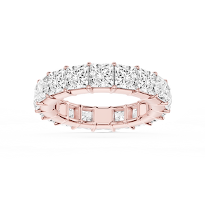 Harlow Princess Lab Grown Diamond Shared Prong Eternity Band