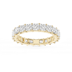 Harlow Princess Lab Grown Diamond Shared Prong Eternity Band