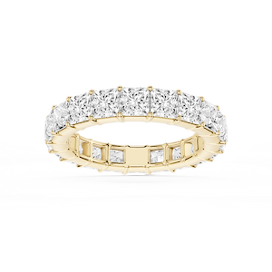Harlow Princess Lab Grown Diamond Shared Prong Eternity Band