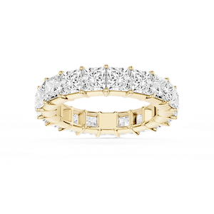 Harlow Princess Lab Grown Diamond Shared Prong Eternity Band