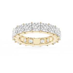 Harlow Princess Lab Grown Diamond Shared Prong Eternity Band