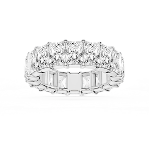 Harlow Radiant Lab Grown Diamond Shared Prong Eternity Band