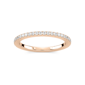 Hope 1/5 ctw Round Lab Grown Diamond Four Prong Wedding Band