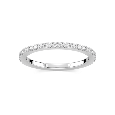 Hope 1/5 ctw Round Lab Grown Diamond Four Prong Wedding Band