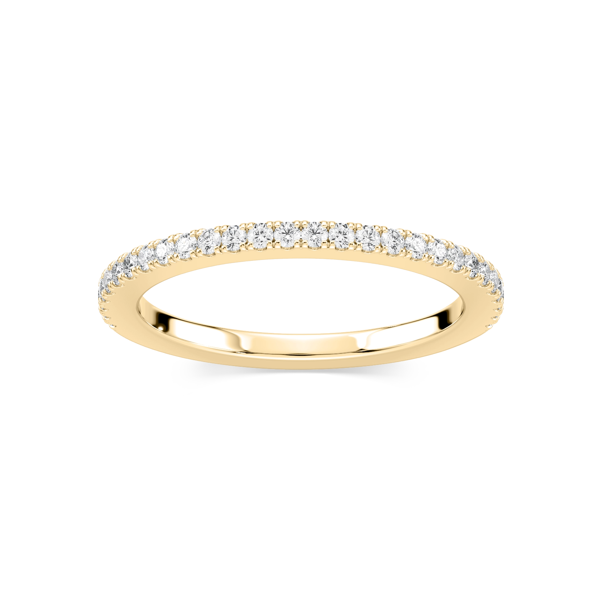 Hope 1/5 ctw Round Lab Grown Diamond Four Prong Wedding Band
