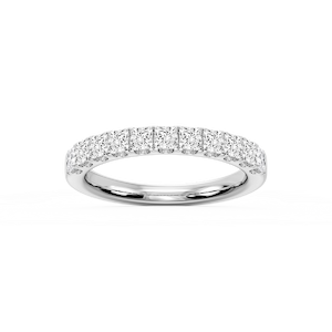 Jennifer Princess Lab Grown Diamond Eleven Stone Anniversary Band