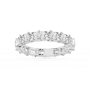Juliet Radiant Lab Grown Diamond East West Shared Prong Eternity Band