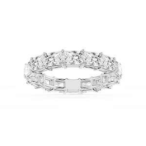 Juliet Radiant Lab Grown Diamond East West Shared Prong Eternity Band