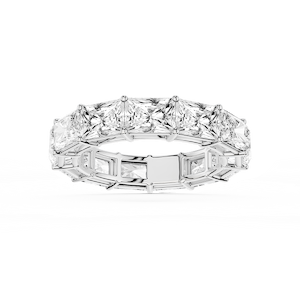 Juliet Radiant Lab Grown Diamond East West Shared Prong Eternity Band