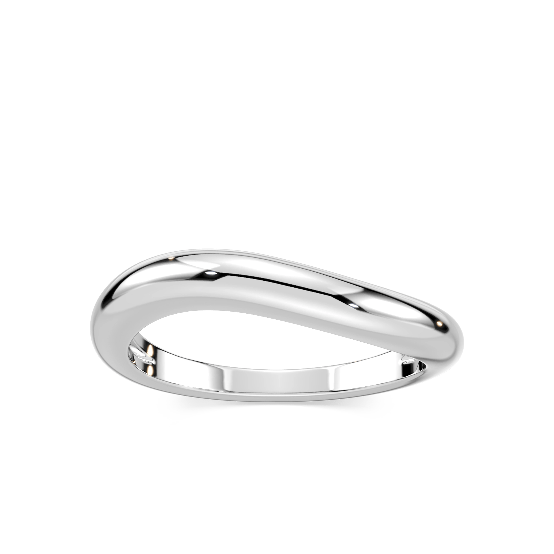 Juna Curved Wedding Band