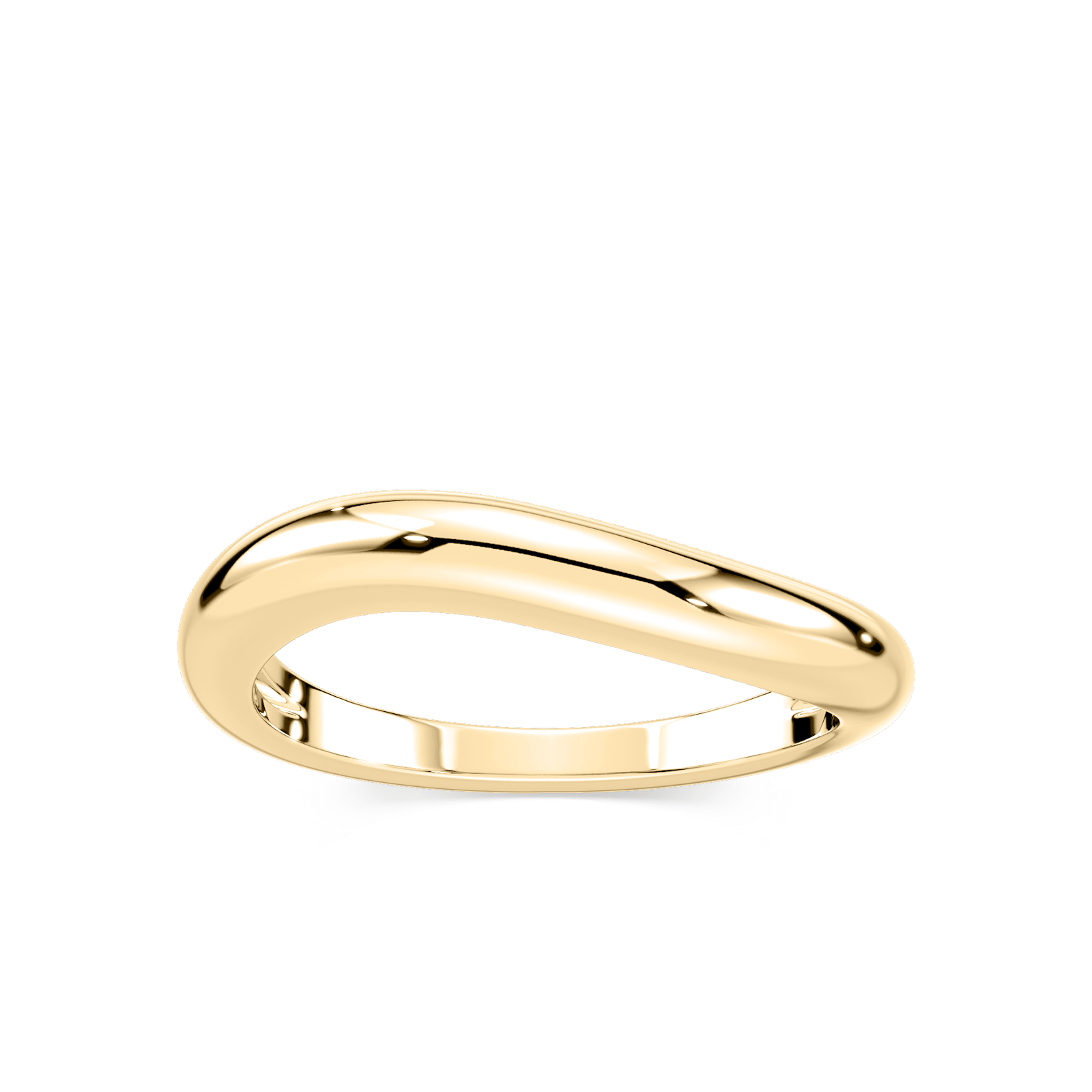 Juna Wedding Band in 14K Yellow Gold