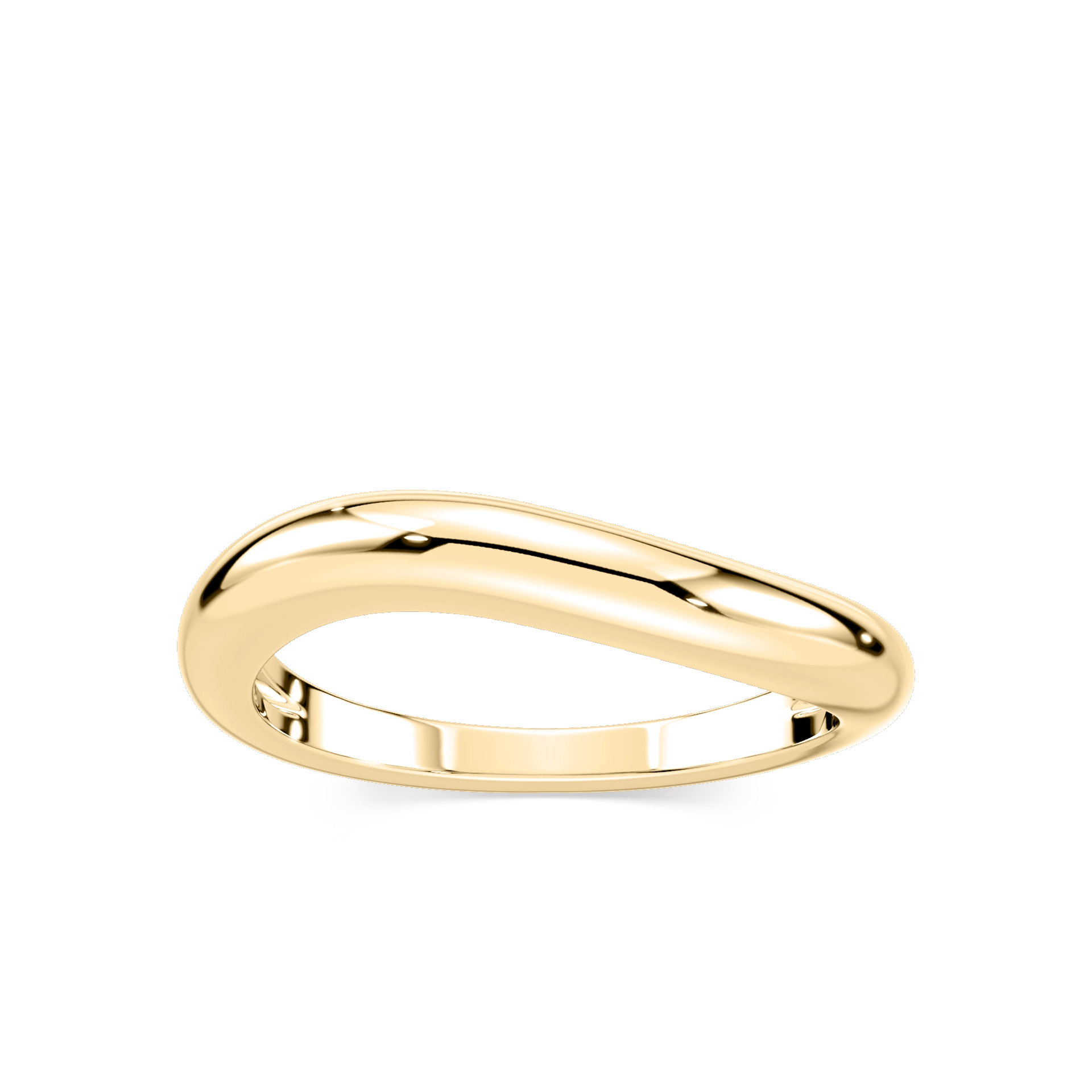 Juna Curved Wedding Band