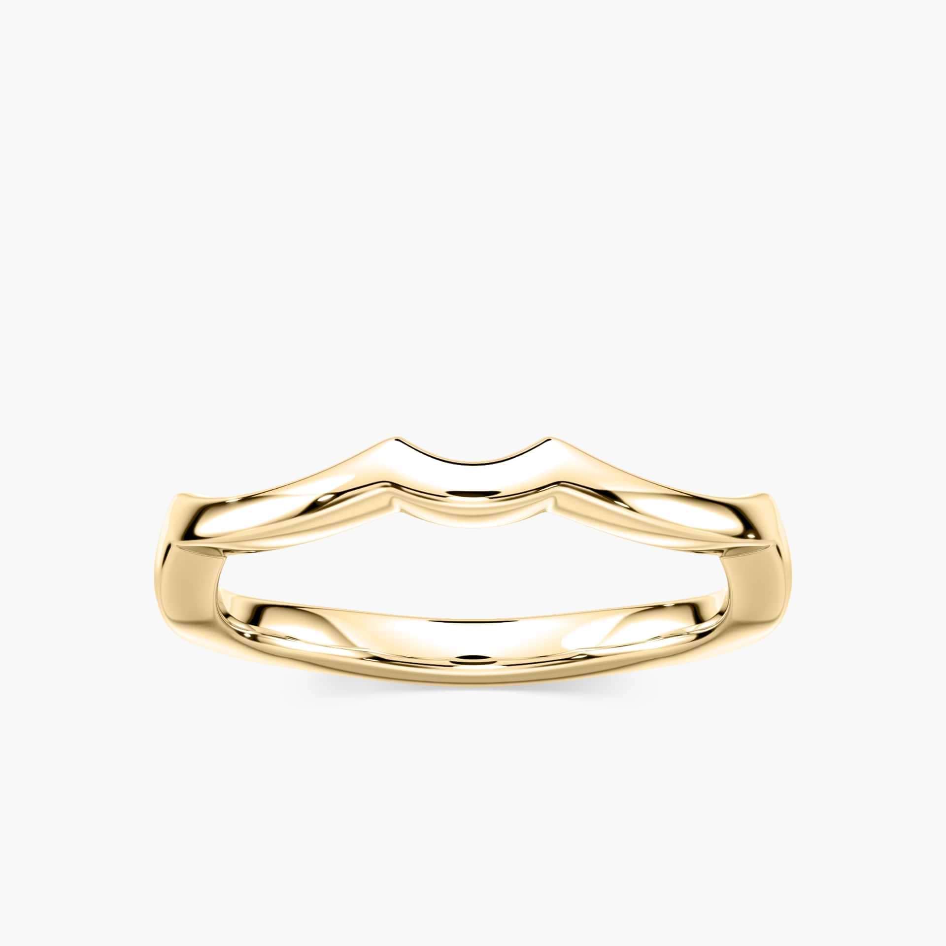 Karina 1.9mm Scalloped Curved Band
