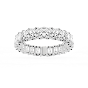 Kylie Radiant Lab Grown Diamond U-Prong Eternity Band