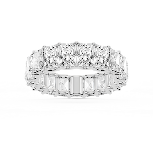 Kylie Radiant Lab Grown Diamond U-Prong Eternity Band
