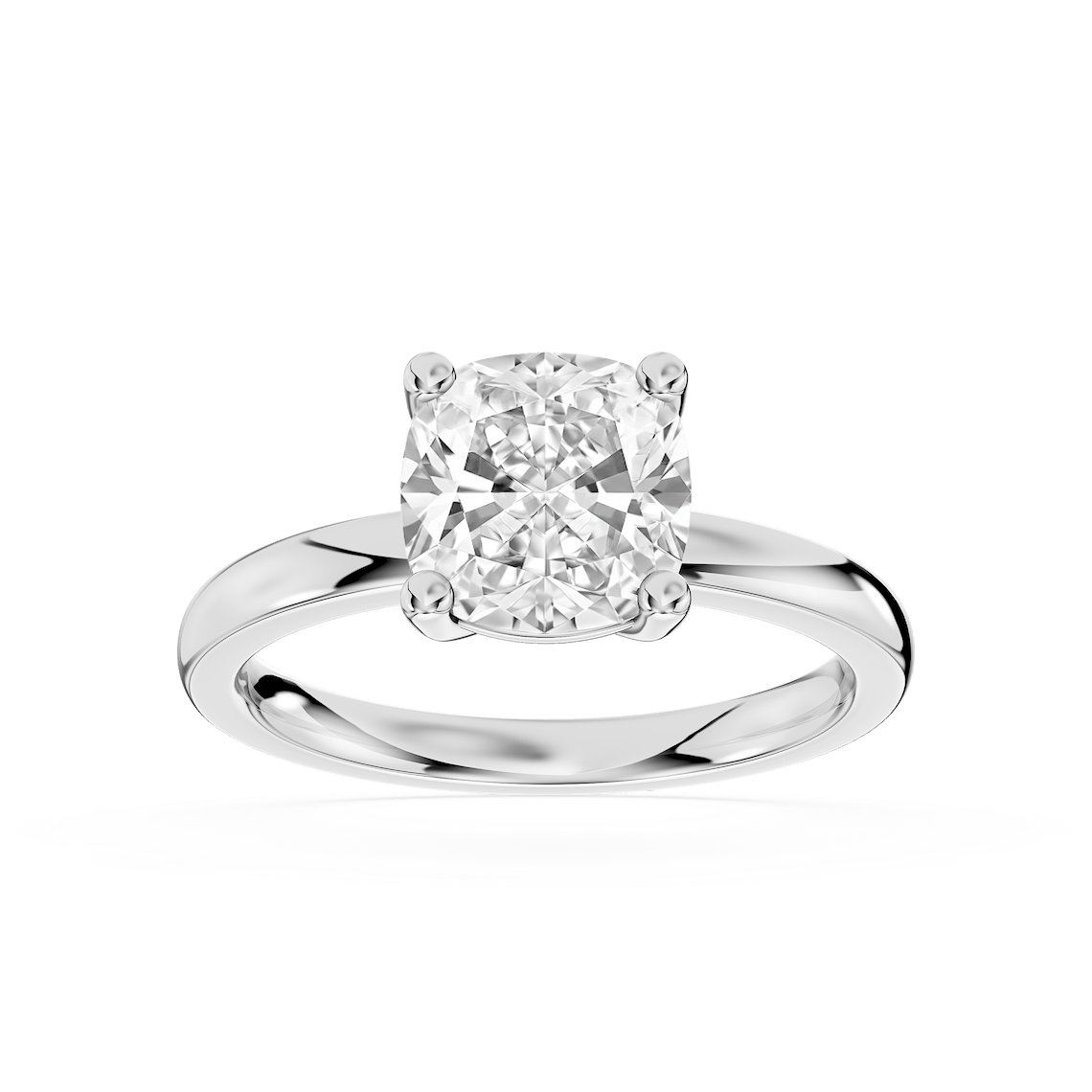Lauren 2 ctw Cushion Lab Grown Diamond Traditional Four Prong Solitaire Engagement Ring