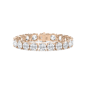 40 ctw Round Lab Grown Diamond Legacy Tennis Bracelet  - 7 Inches