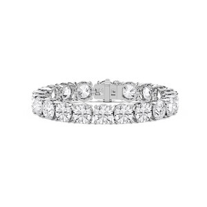 40 ctw Round Lab Grown Diamond Legacy Tennis Bracelet  - 7 Inches