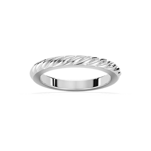 Lille 2.50mm Twist Plain Metal Band