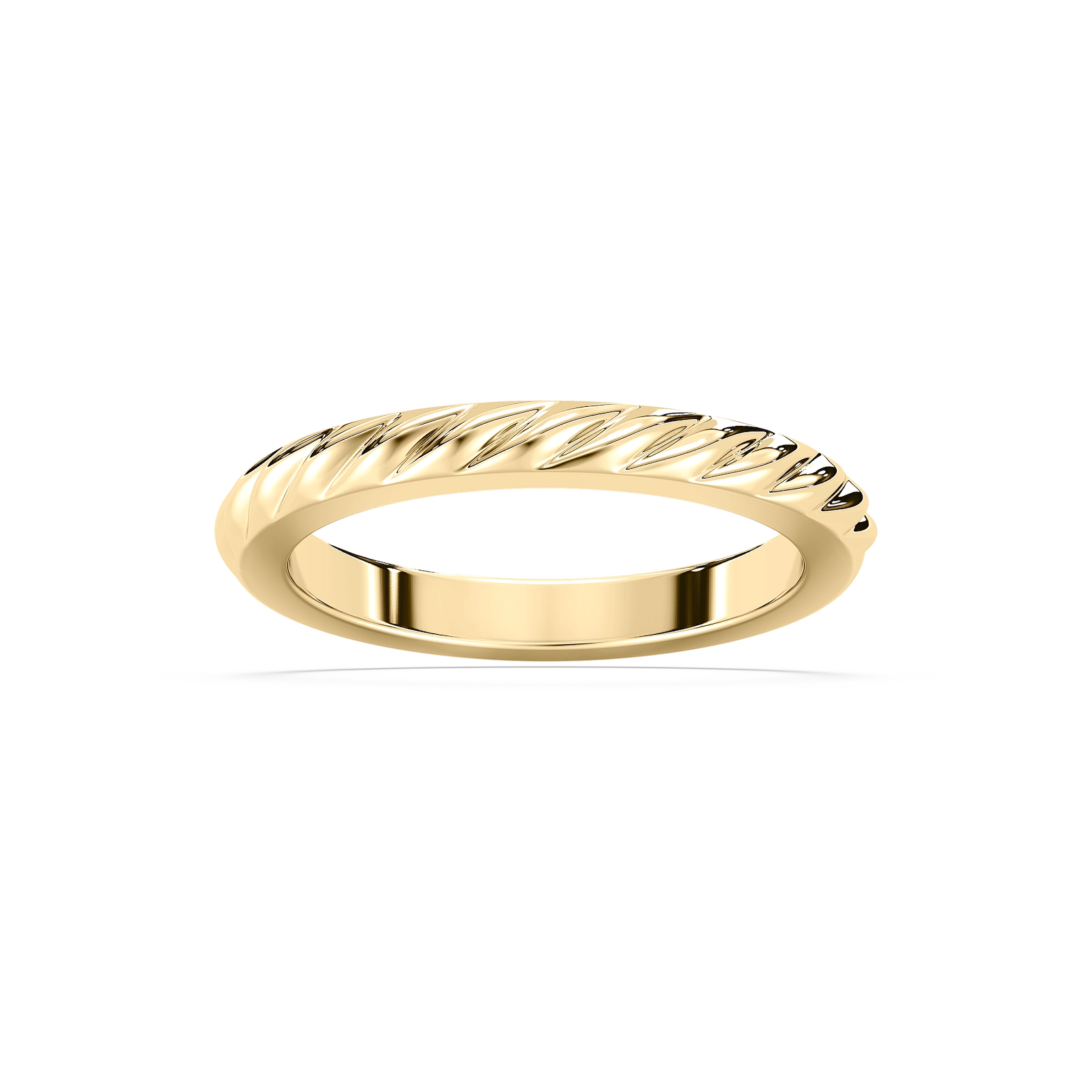 Lille 2.50mm Twist Plain Metal Band
