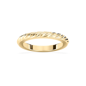 Lille 2.50mm Twist Plain Metal Band