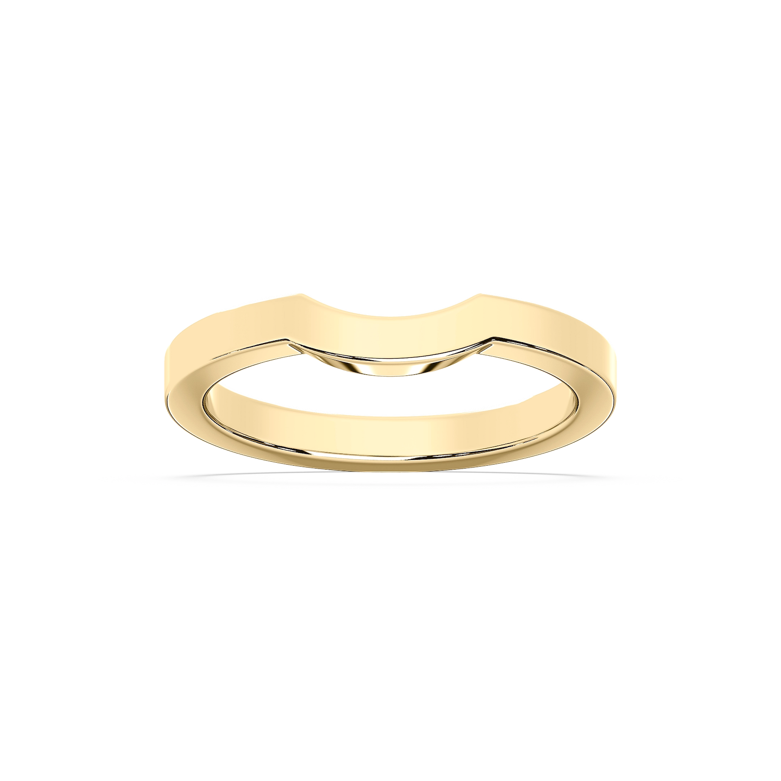 Lucy 2.4mm Plain Curved Band