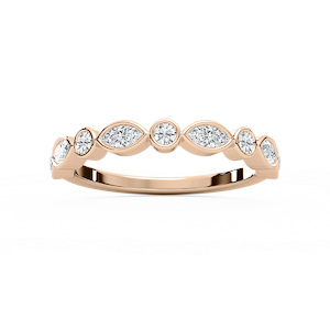 Marquise Bezel Stack Ring
