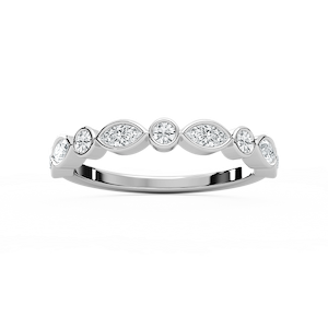 Marquise Bezel Stack Ring
