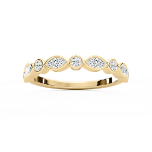 Marquise Bezel Stack Ring