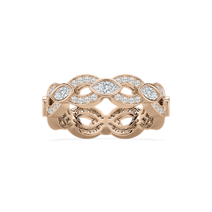 Marquise Lab Grown Diamond Infinity Band