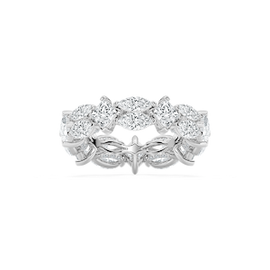Arya 6 ½ ctw Marquise and Princess Lab Grown Diamond Alternating Eternity Band