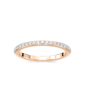 Avery 1/5 ctw Round Lab Grown Diamond Prong Set Wedding Band