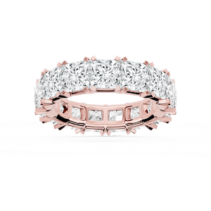 Morgan Princess Lab Grown Diamond Classic Four Prong Eternity Band