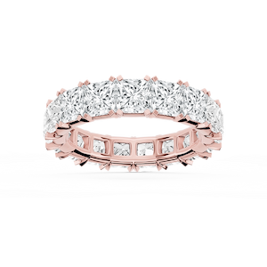 Morgan Princess Lab Grown Diamond Classic Four Prong Eternity Band