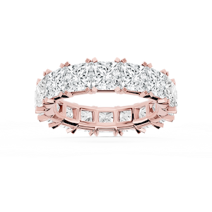 Morgan Princess Lab Grown Diamond Classic Four Prong Eternity Band