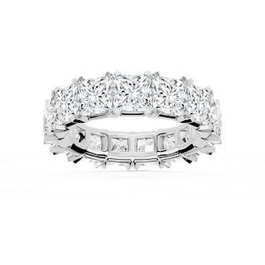 Morgan Princess Lab Grown Diamond Classic Four Prong Eternity Band