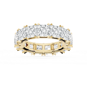 Morgan Princess Lab Grown Diamond Classic Four Prong Eternity Band