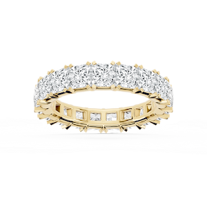 Morgan Princess Lab Grown Diamond Classic Four Prong Eternity Band