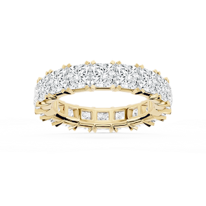 Morgan Princess Lab Grown Diamond Classic Four Prong Eternity Band