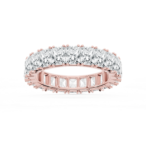 Zora Round Lab Grown Diamond Single Shared Prong Eternity Band