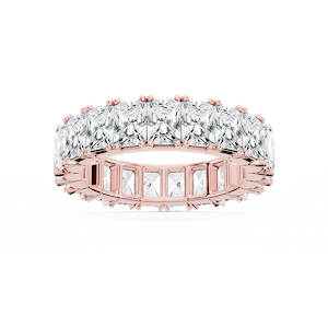 Zora Round Lab Grown Diamond Single Shared Prong Eternity Band