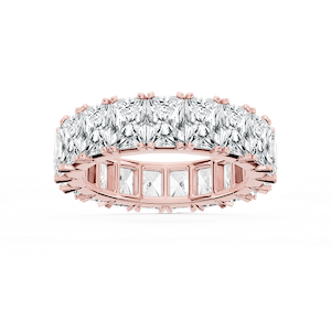 Zora Round Lab Grown Diamond Single Shared Prong Eternity Band