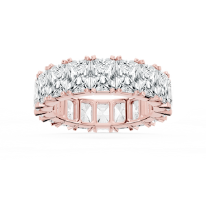 Zora Round Lab Grown Diamond Single Shared Prong Eternity Band