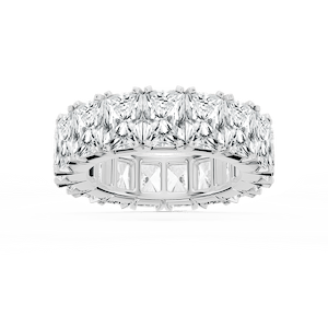Zora Round Lab Grown Diamond Single Shared Prong Eternity Band